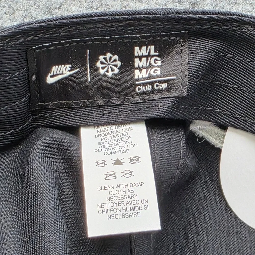 Nike Club Structured OG Flame Cap Black M/L IH9258-010, NWT Adjustable